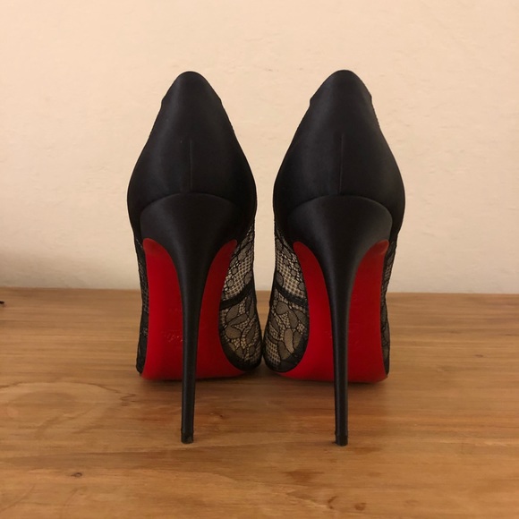 Christian Louboutin Pigalace 120 Dentelle - Picture 5 of 6